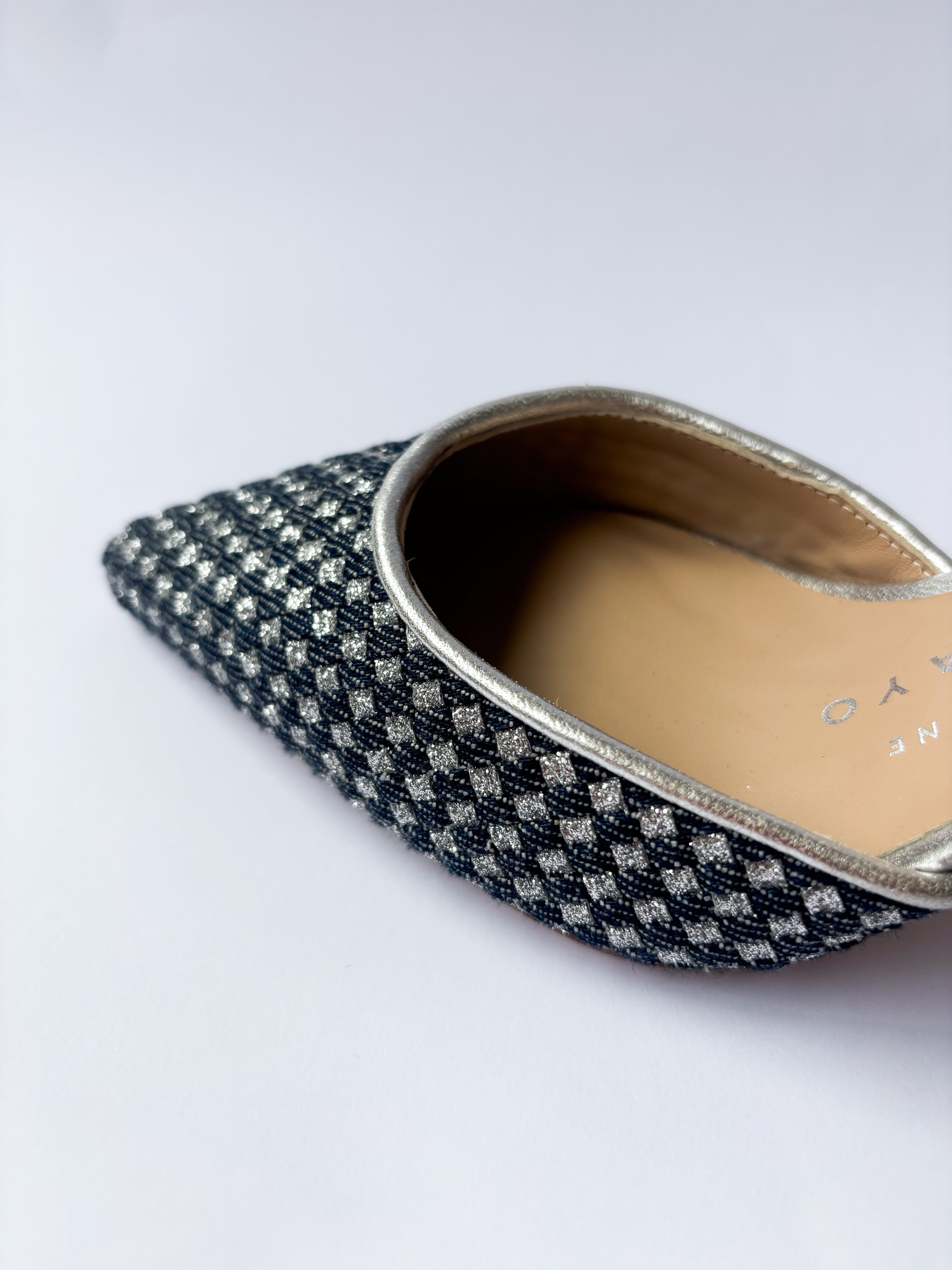 ANTE METALICO MARFIL CON FLOR T/NACAR