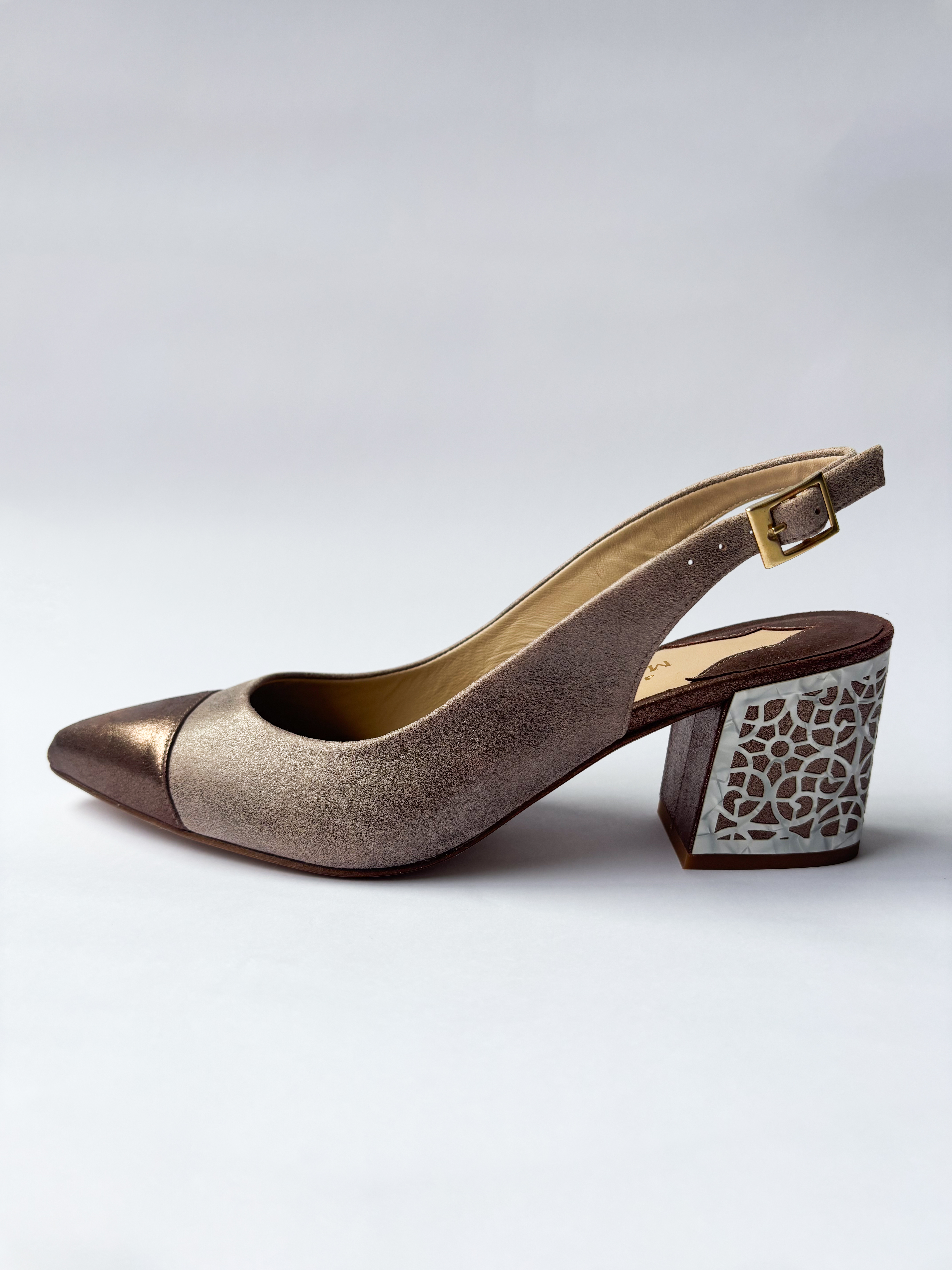 Ante Metálico Café (Ash y 2861) T/Nácar